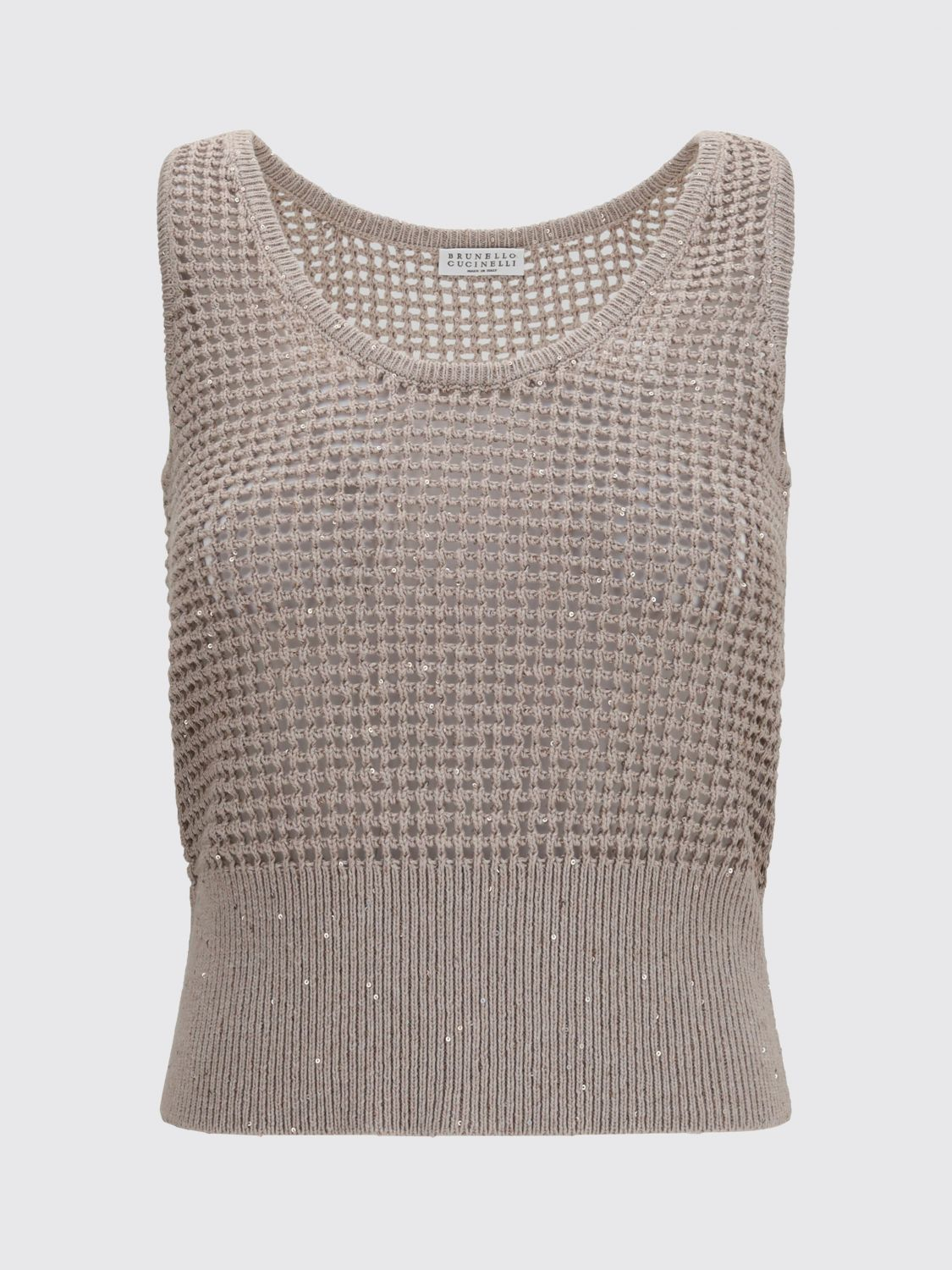 [Brunello Cucinelli] Tank top SS26 MDV762110 C069
