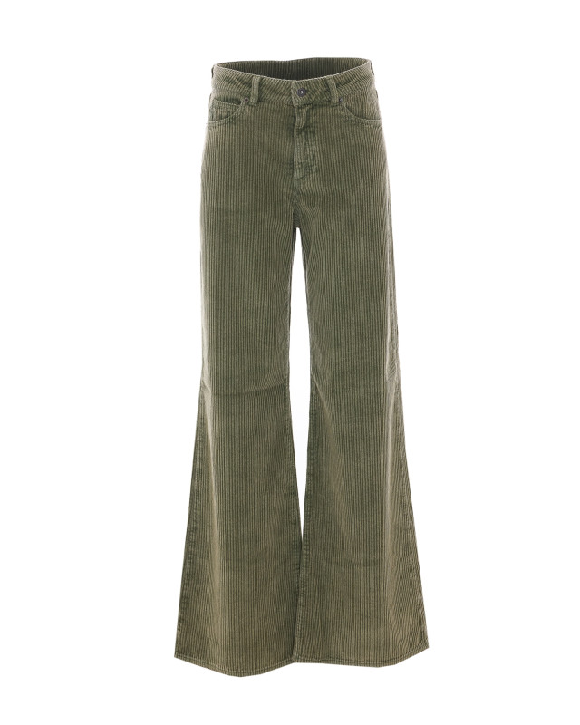 [TRUE AVENUE] Pants FW26 CLARACORDUROYOLDGREEN