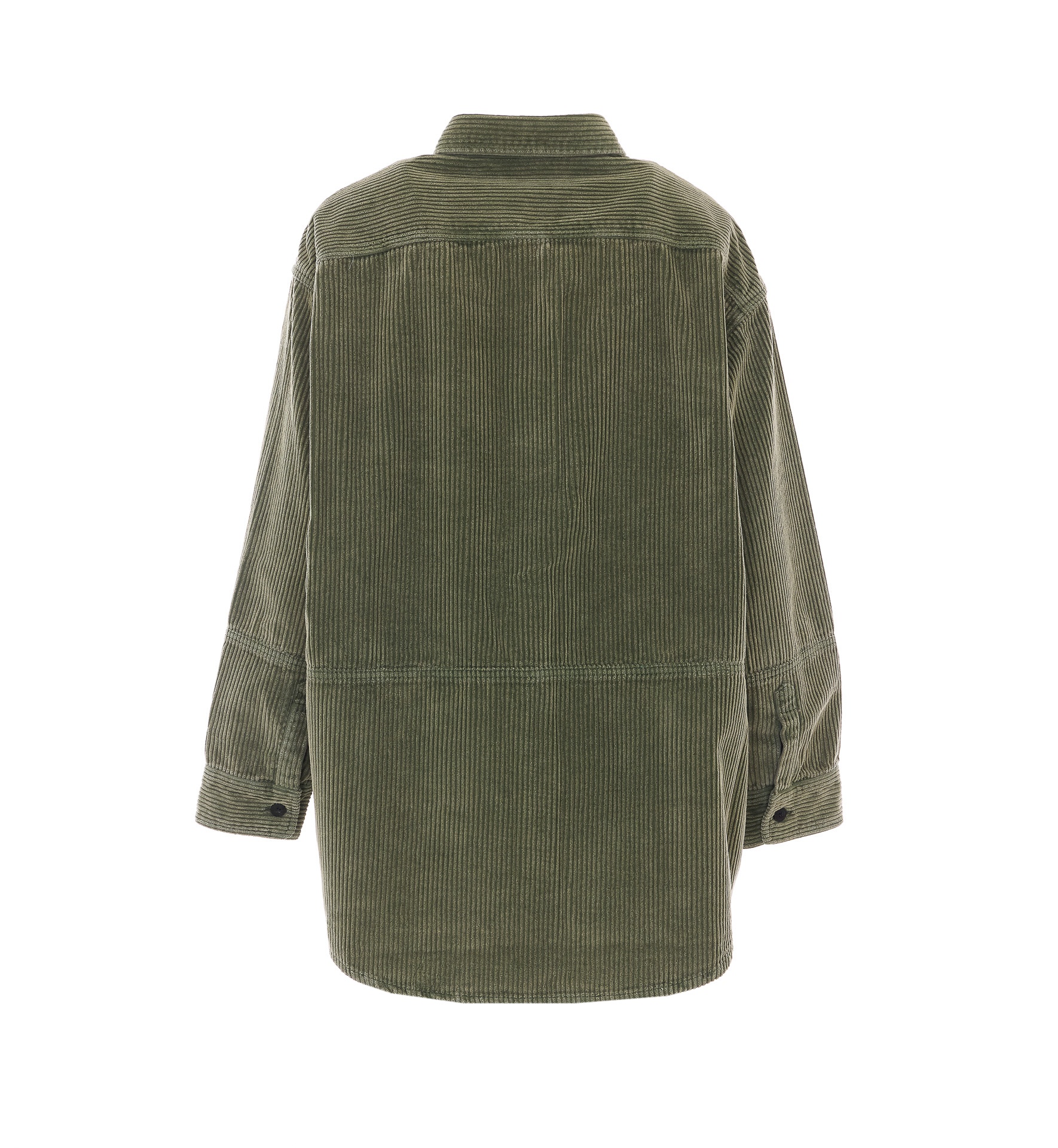 [TRUE AVENUE] Shirts Long Sleeve FW26 LUDOVICACORDUROYOLD GREEN