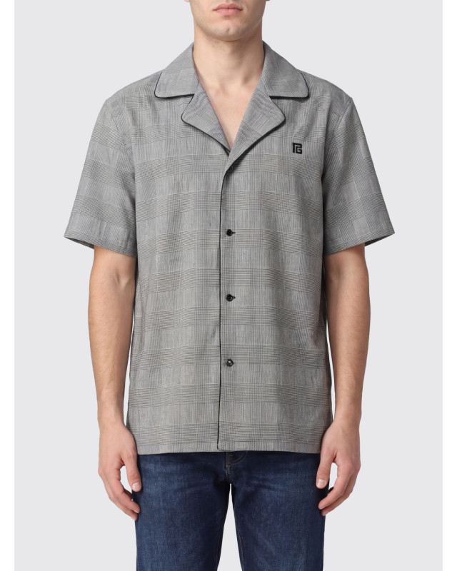 [Balmain] Shirts Short Sleeve SS26 GH1HN151WD37 EAB