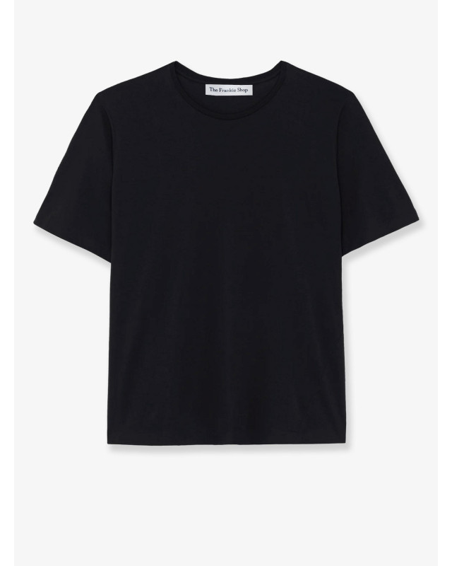 [THE FRANKIE SHOP] T-shirts Short Sleeve FW26 TSFS044371000BLACK