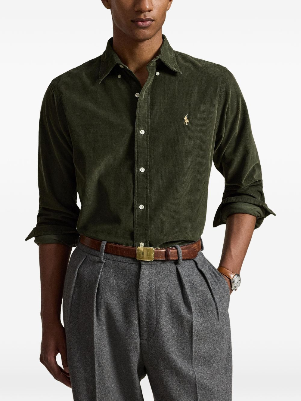 [Polo Ralph Lauren] Shirts Long Sleeve FW26 710853123 502