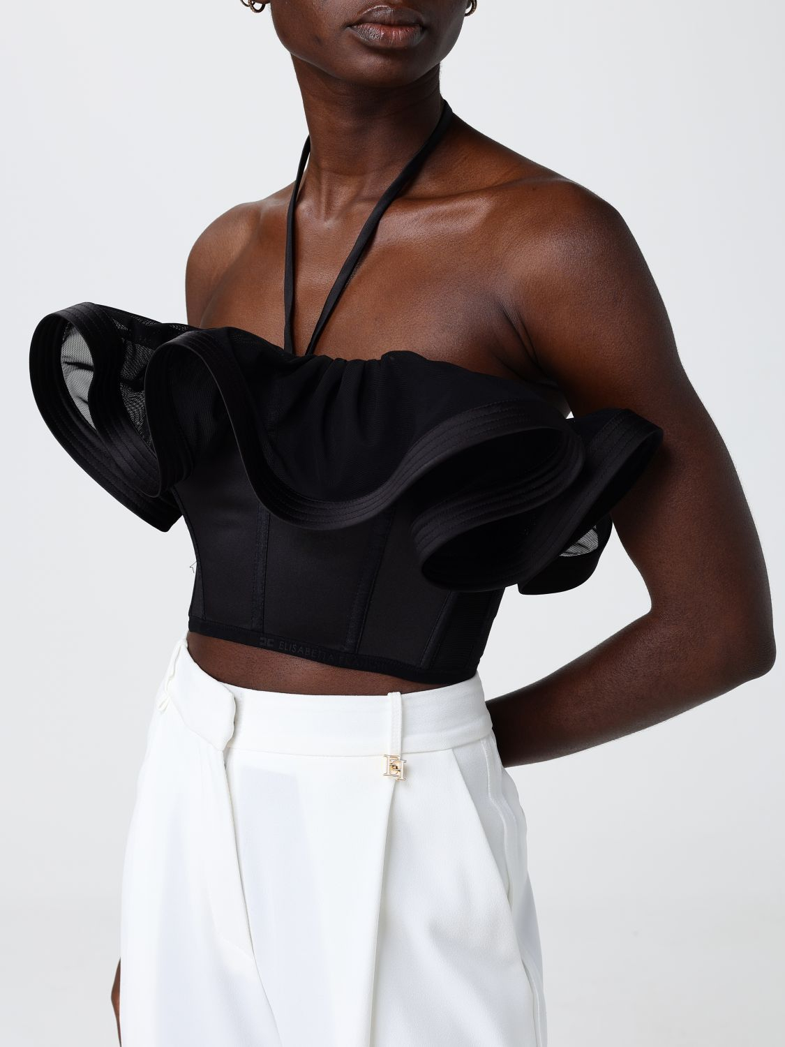 [ELISABETTA FRANCHI] Tank top SS26 TO03962E2 110
