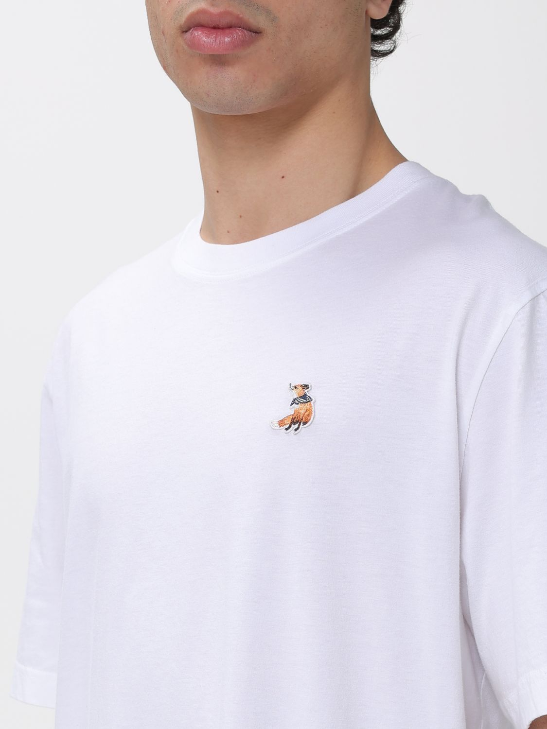 [MAISON KITSUNE] T-shirts Short Sleeve SS26 QM00102KJ7026 P100