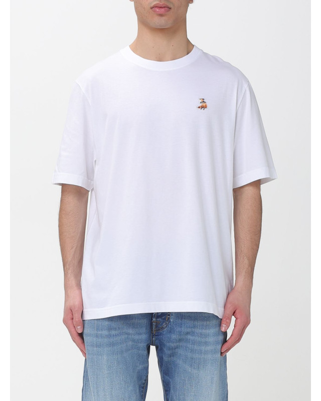 [MAISON KITSUNE] T-shirts Short Sleeve SS26 QM00102KJ7026 P100