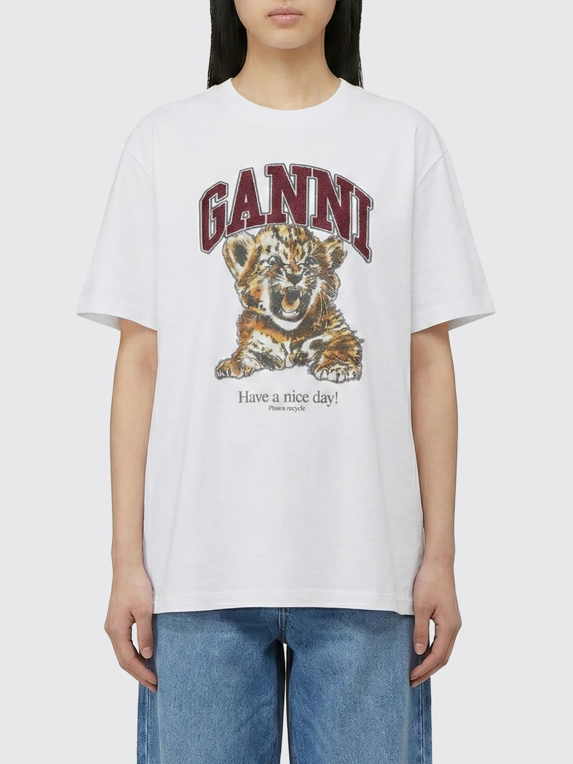 [GANNI] T-shirts Short Sleeve SS26 A1050060 151