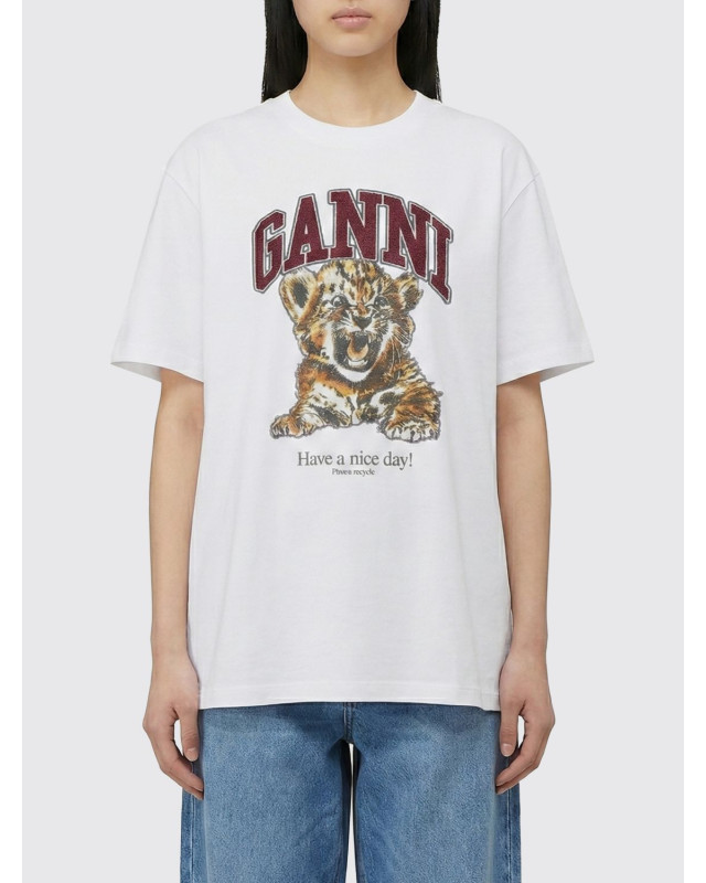 [GANNI] T-shirts Short Sleeve SS26 A1050060 151