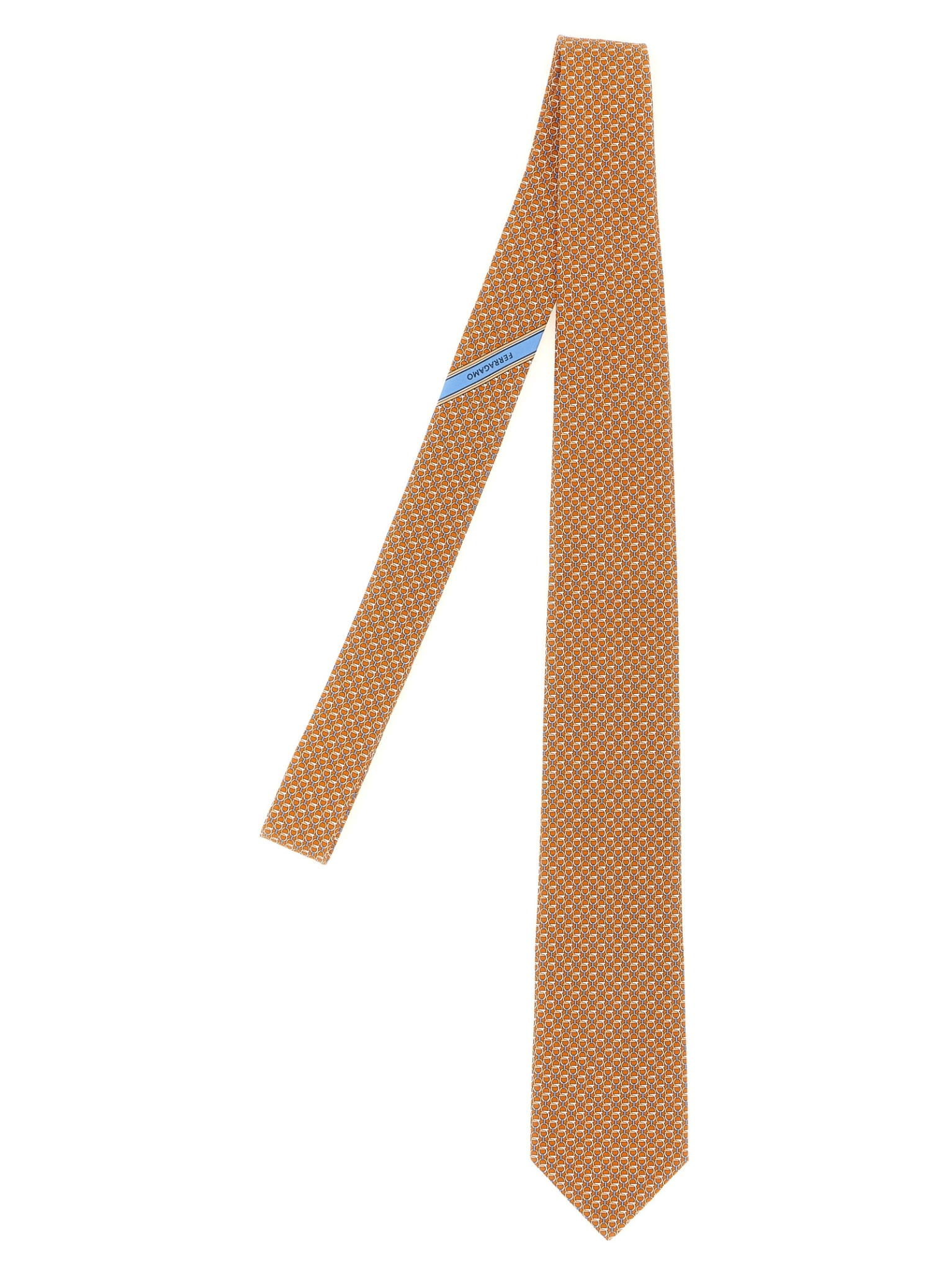 [Ferragamo] Tie FW26 794594FARANCIO