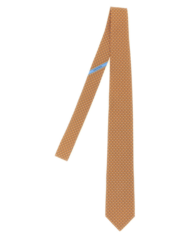 [Ferragamo] Tie FW26 794594FARANCIO