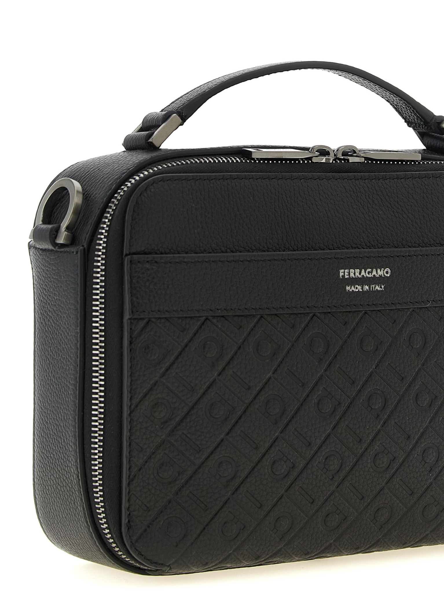 [Ferragamo] Cross body bag FW26 794098NERO