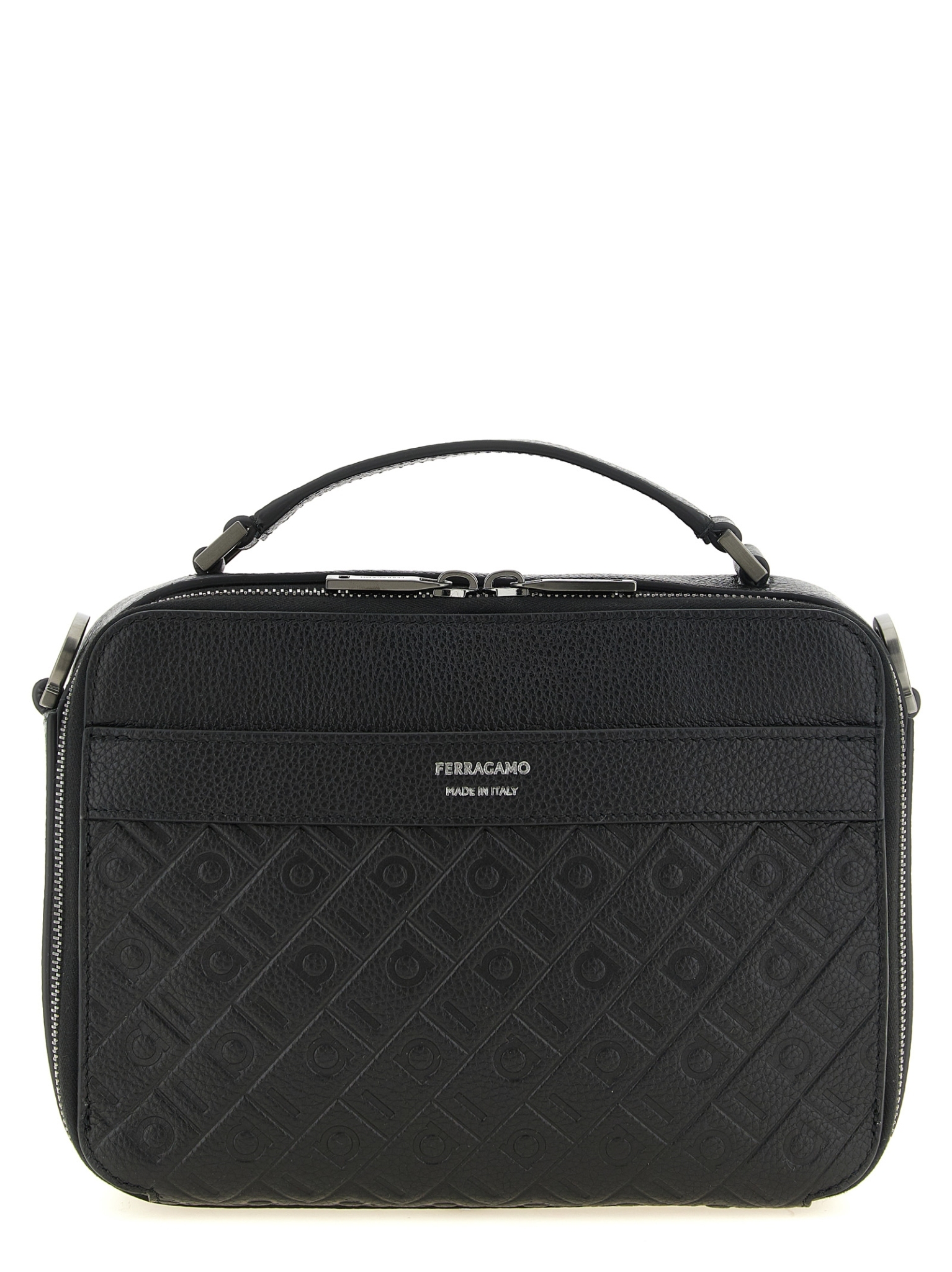 [Ferragamo] Cross body bag FW26 794098NERO