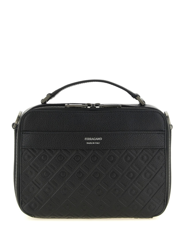 [Ferragamo] Cross body bag FW26 794098NERO
