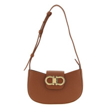 [Ferragamo] Shoulder bag FW26 785945NEWCOGNAC