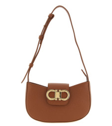 [Ferragamo] Shoulder bag FW26 785945NEWCOGNAC