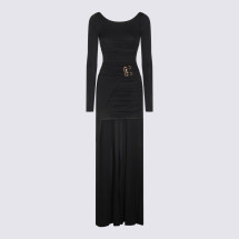 [ELISABETTA FRANCHI] Long sleeve dress FW26 ABR3567E2110