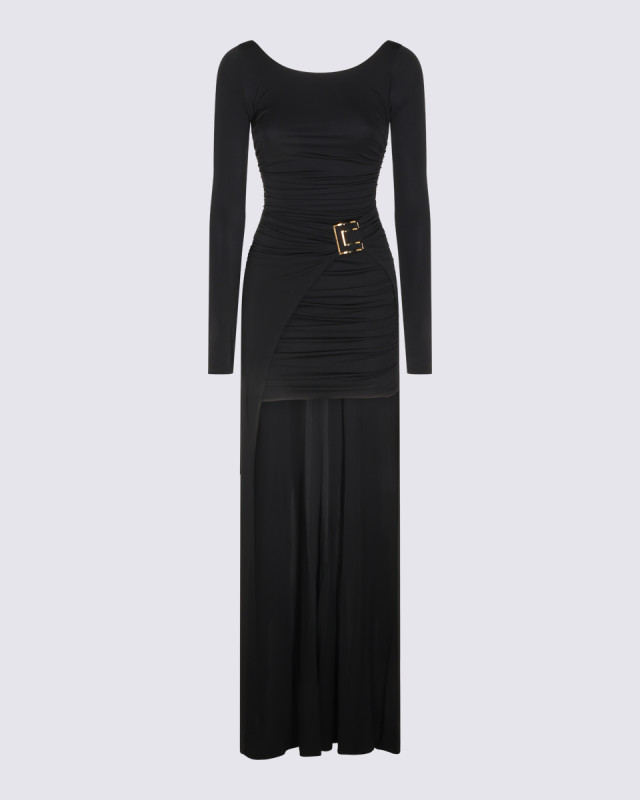 [ELISABETTA FRANCHI] Long sleeve dress FW26 ABR3567E2110