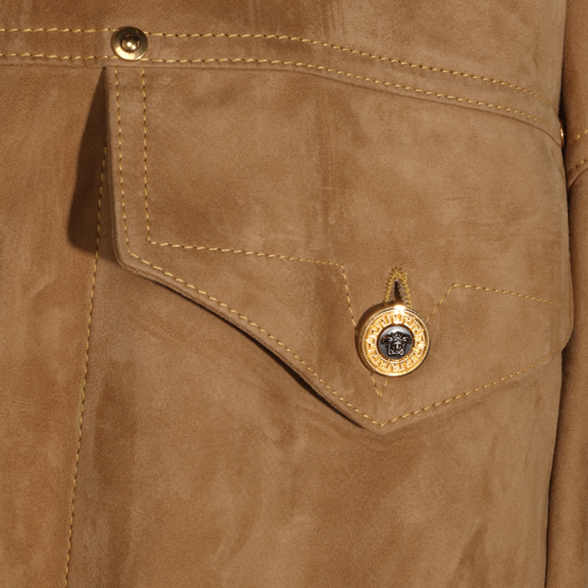 [Versace] Leather Jacket FW26 10257041A183801K230