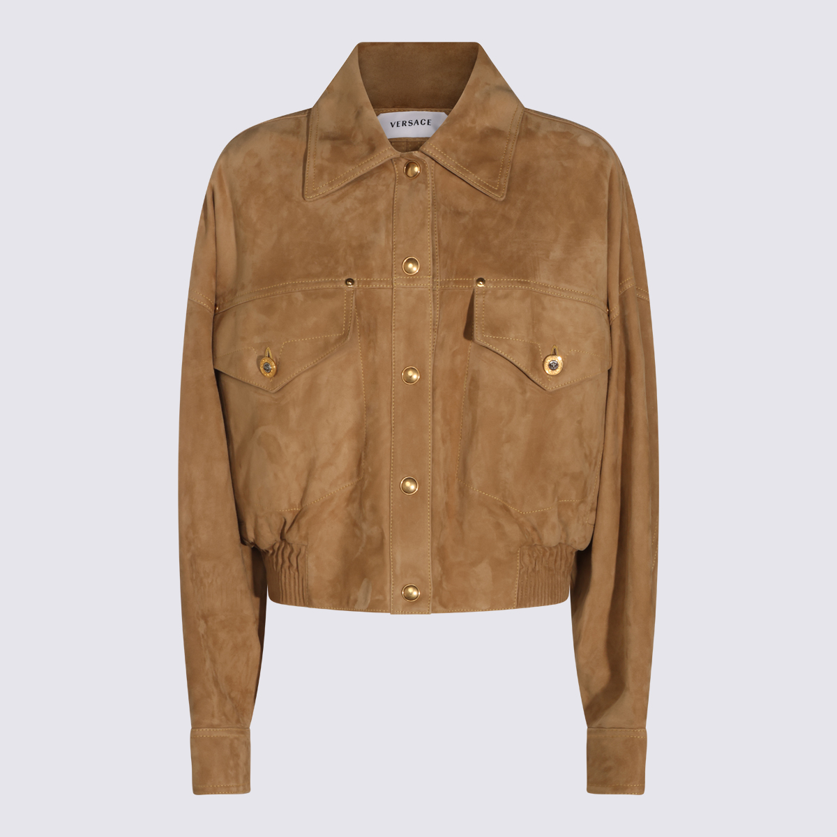 [Versace] Leather Jacket FW26 10257041A183801K230