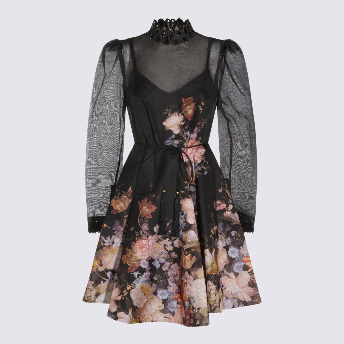 [Zimmermann] Long sleeve dress FW26 0725DF261BLF