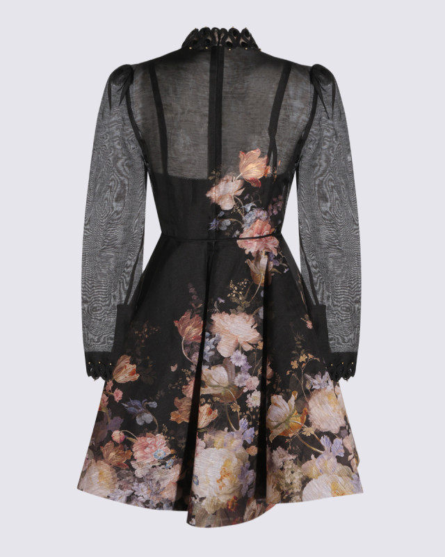 [Zimmermann] Long sleeve dress FW26 0725DF261BLF