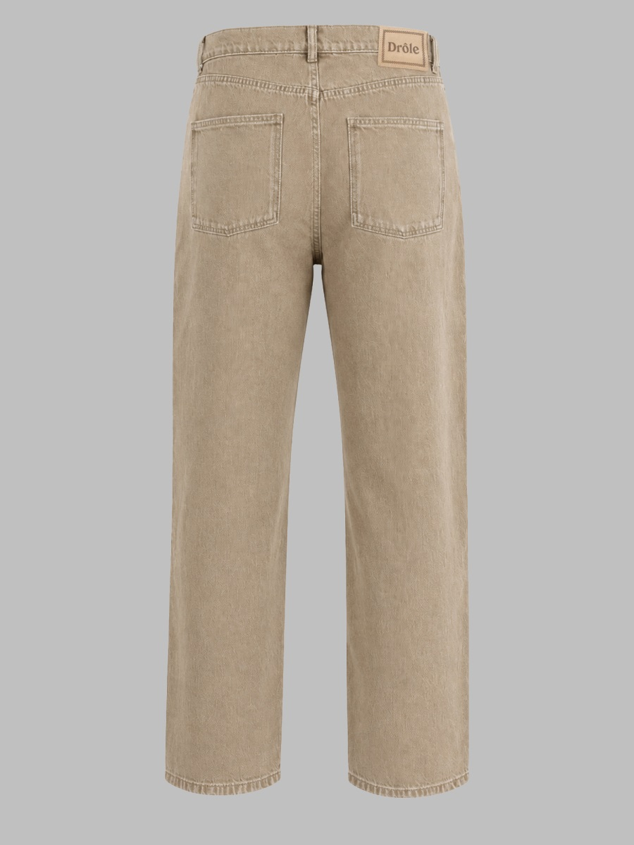 [DROLE DE MONSIEUR] Jeans FW26 BP199_CO307KAKI