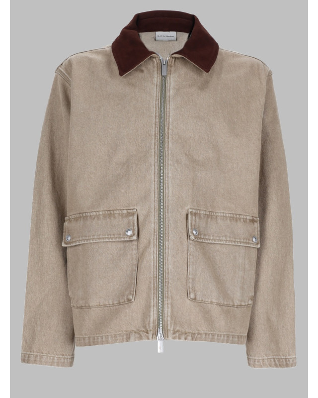 [DROLE DE MONSIEUR] Casual Jacket FW26 JT258_CO307KAKI