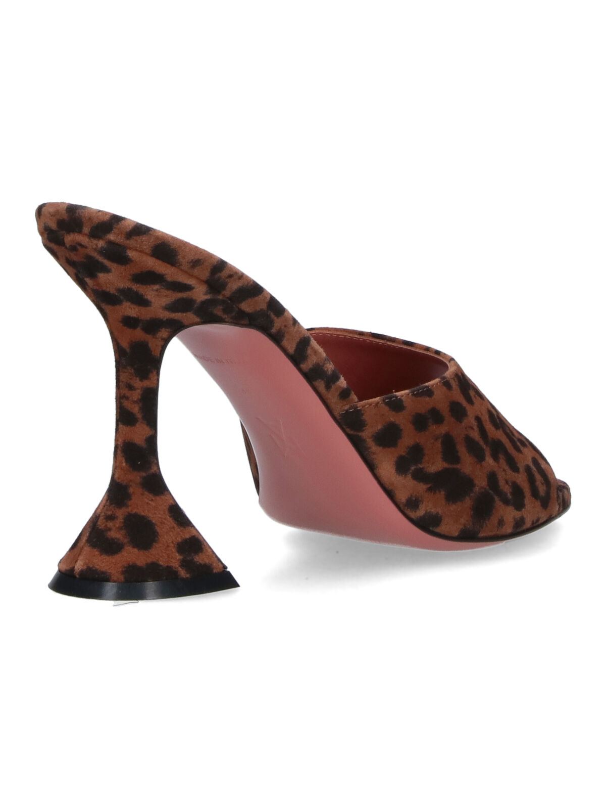 [Amina Muaddi] Pumps FW26 15S365749LUPLEOPARD PRINTED SUEDE