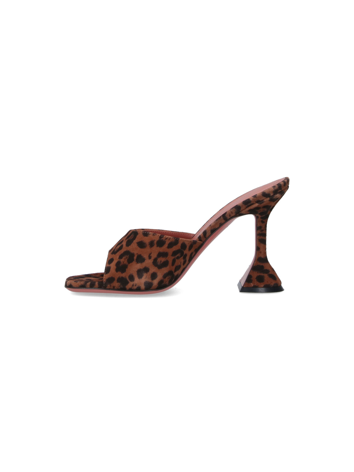 [Amina Muaddi] Pumps FW26 15S365749LUPLEOPARD PRINTED SUEDE