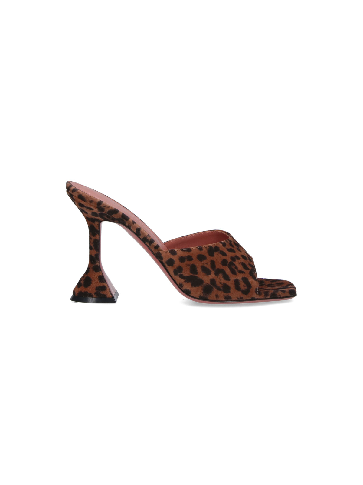 [Amina Muaddi] Pumps FW26 15S365749LUPLEOPARD PRINTED SUEDE