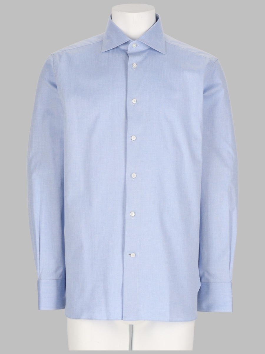 [ZEGNA] Shirts Long Sleeve FW26 401342A4_9MS0BAG