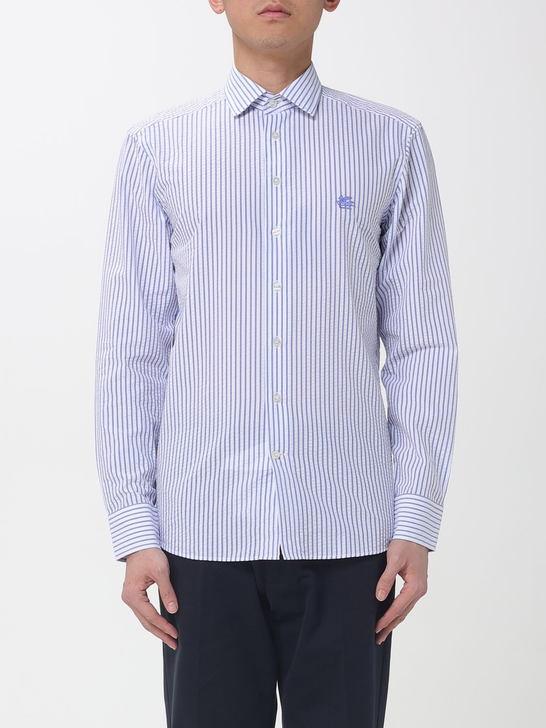 [Etro] Shirts Long Sleeve SS26 MRIB000299TR5A9 S8460