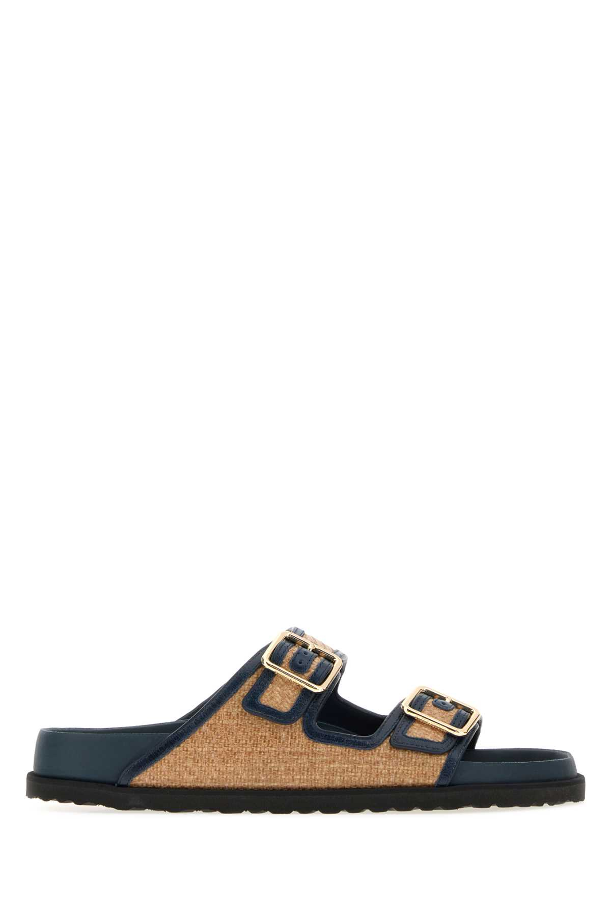 [Birkenstock 1774] Slippers SS26 1032438 RAFFIANAVY