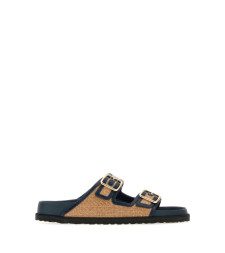 [Birkenstock 1774] Slippers SS26 1032438 RAFFIANAVY