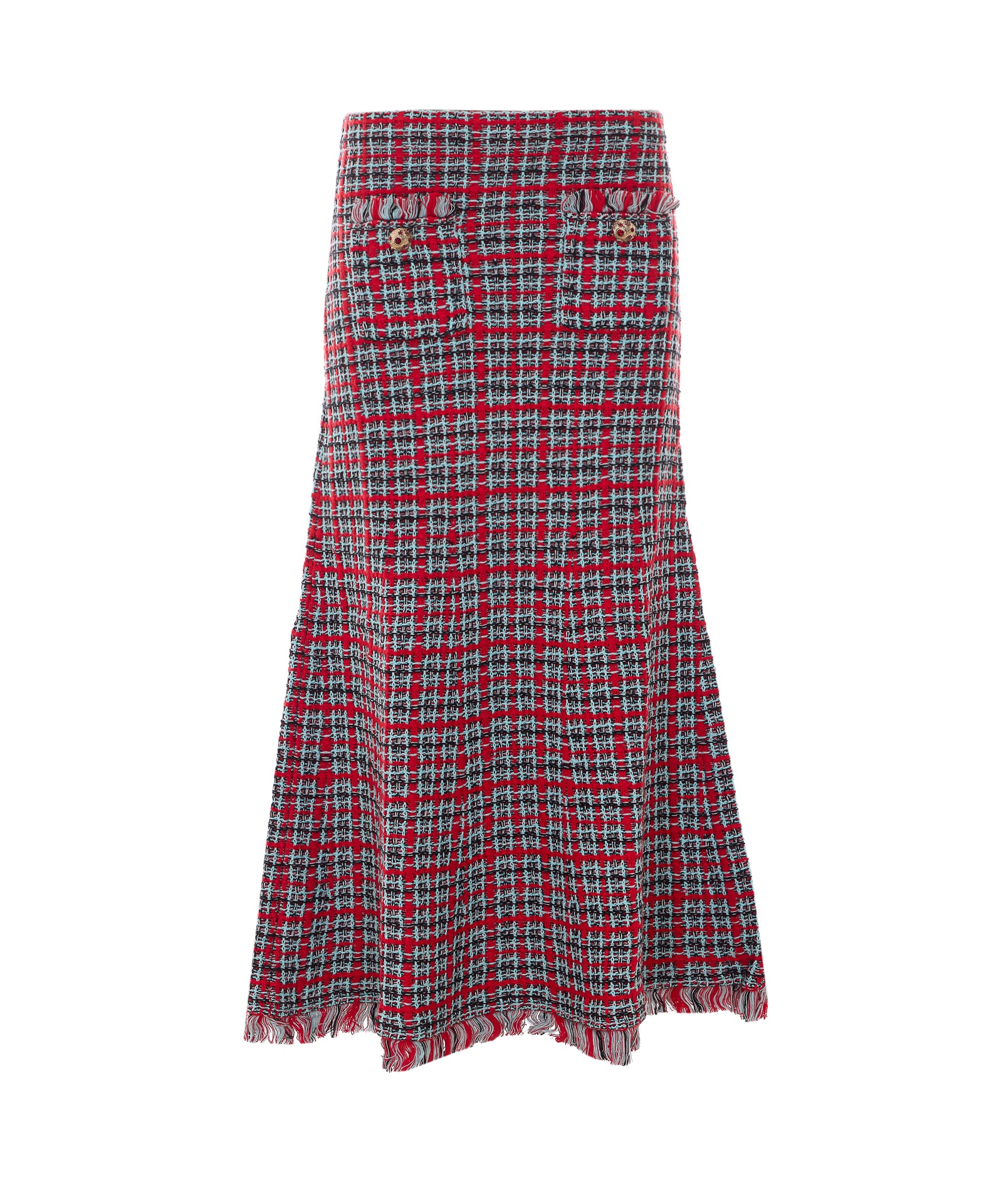 [SELF PORTRAIT] Midi skirt FW26 146MSKRED