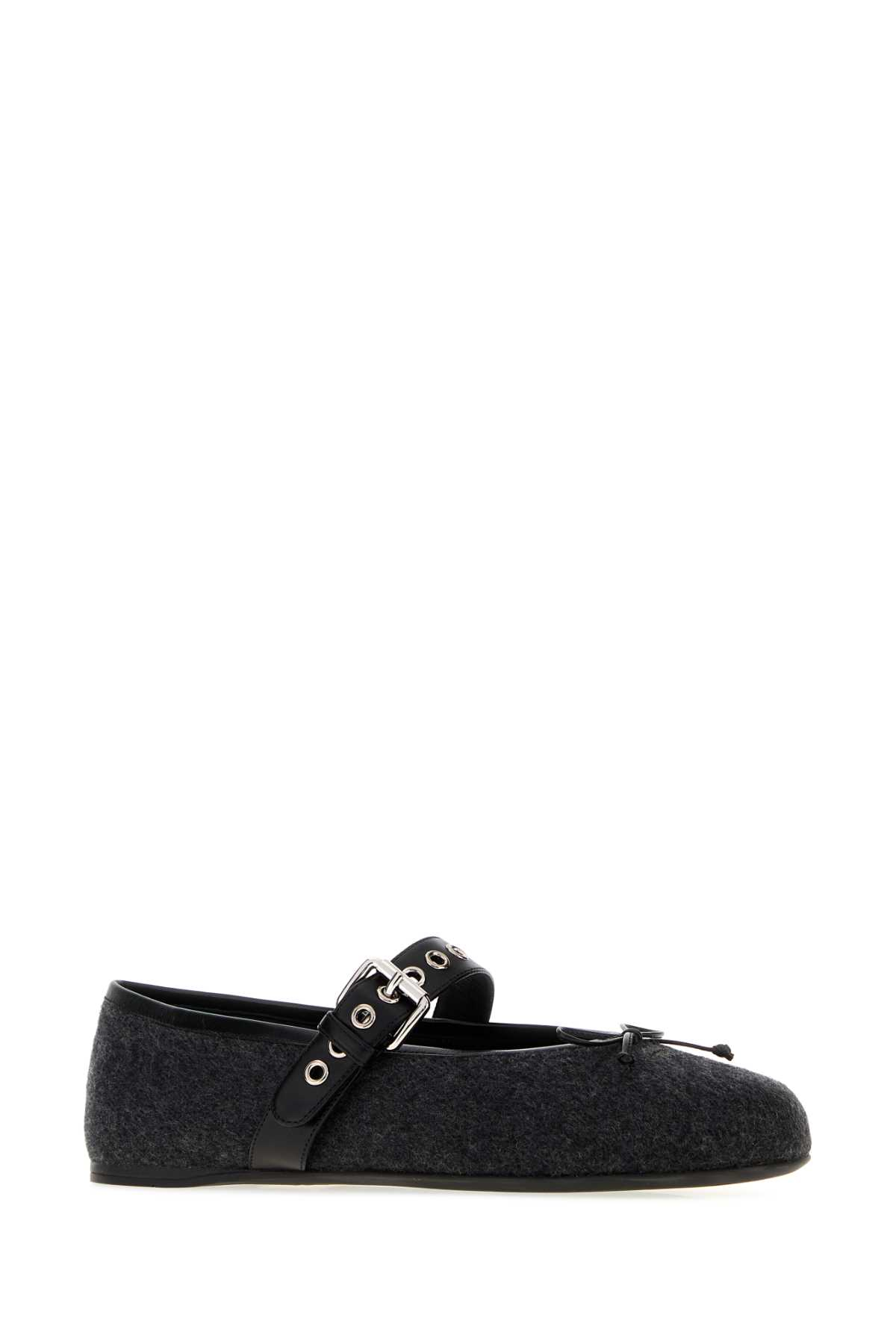 [Miu Miu] Flat shoes FW26 5F653EF00517J5 F0308