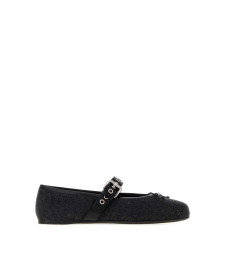 [Miu Miu] Flat shoes FW26 5F653EF00517J5 F0308