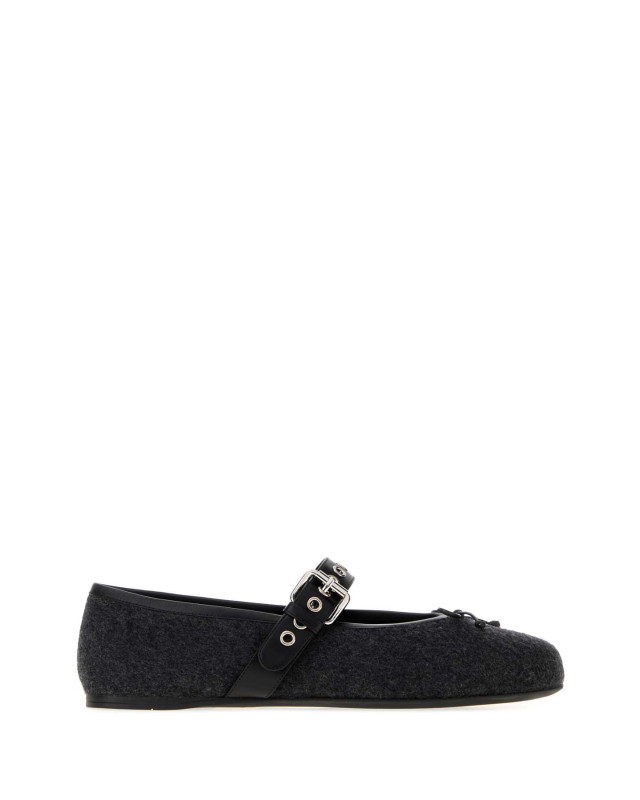 [Miu Miu] Flat shoes FW26 5F653EF00517J5 F0308