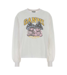 [GANNI] T-shirts Long Sleeve FW26 A1050304 151