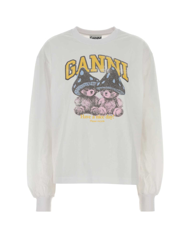 [GANNI] T-shirts Long Sleeve FW26 A1050304 151
