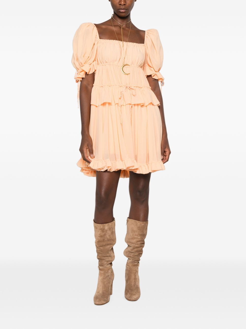 [Chloe] Sleeveless dress FW26 CH26ARO7100281L