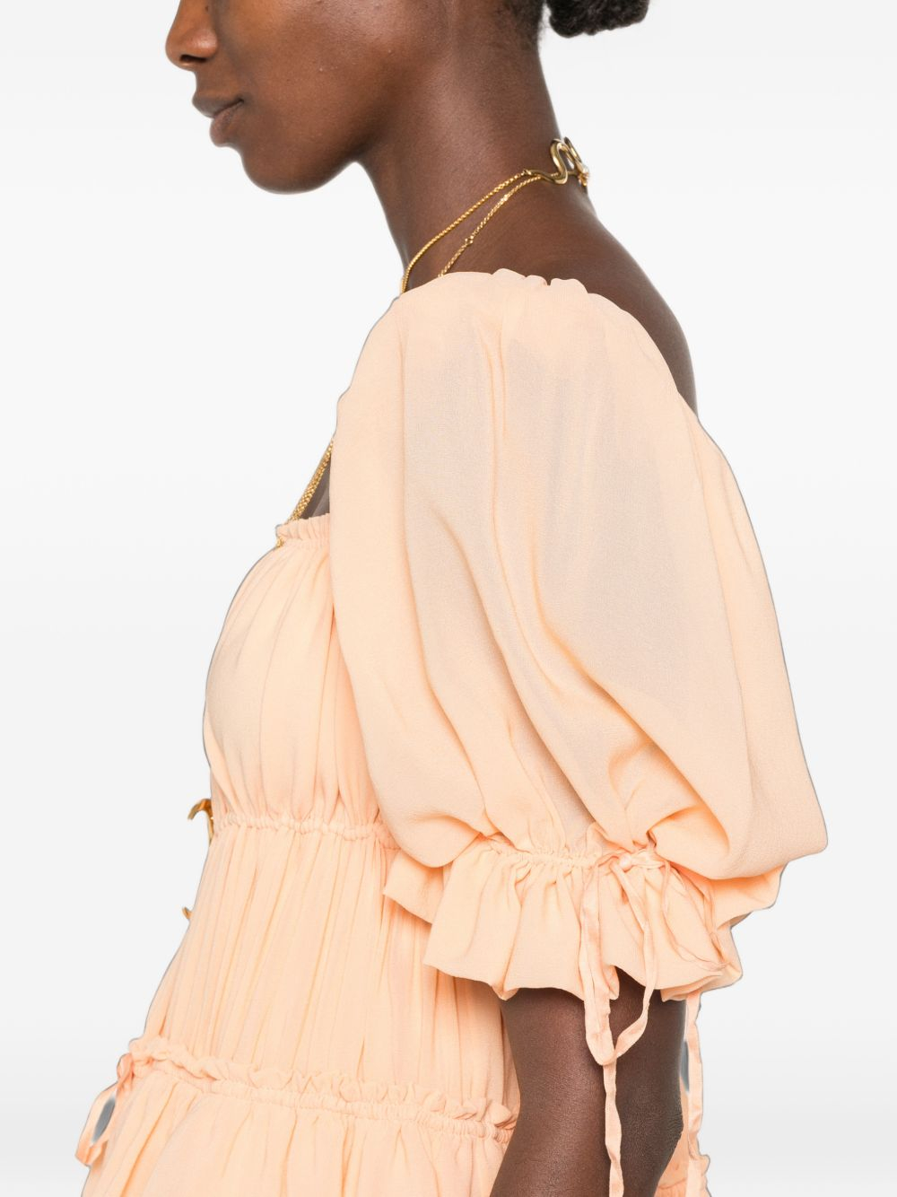 [Chloe] Sleeveless dress FW26 CH26ARO7100281L