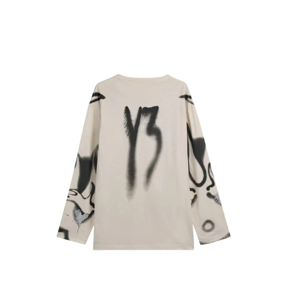 [Y-3] T-shirts Long Sleeve FW26 KX3815  WHITE