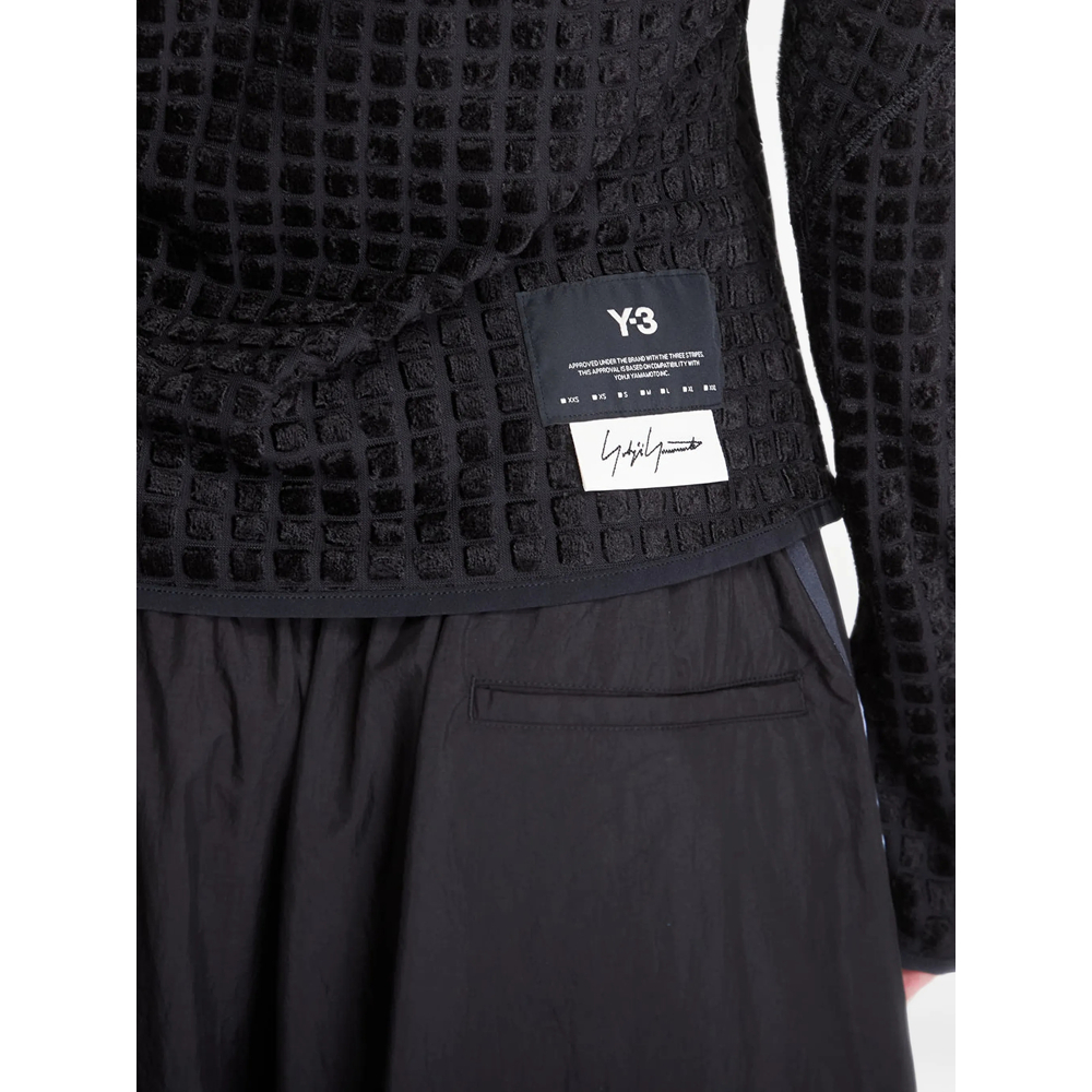 [Y-3] T-shirts Long Sleeve FW26 KW7092  BLACK