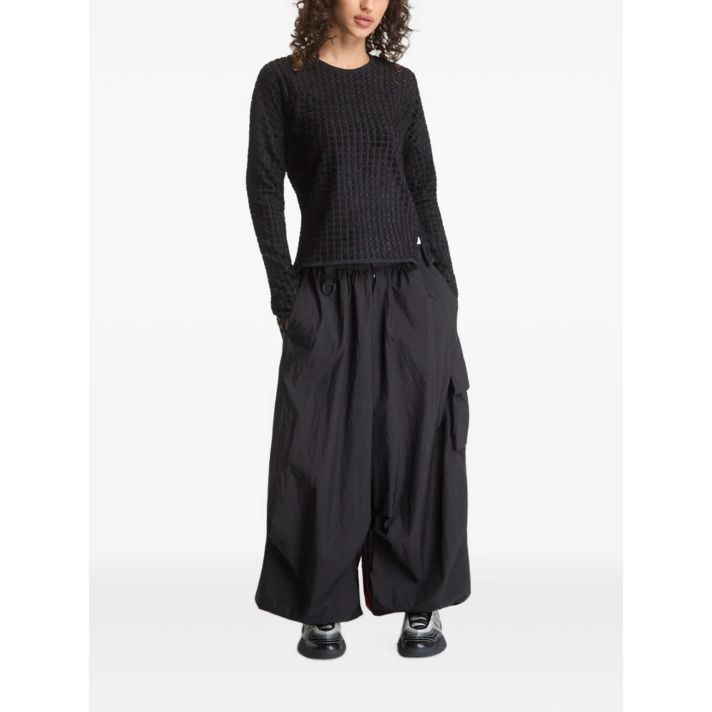 [Y-3] T-shirts Long Sleeve FW26 KW7092  BLACK