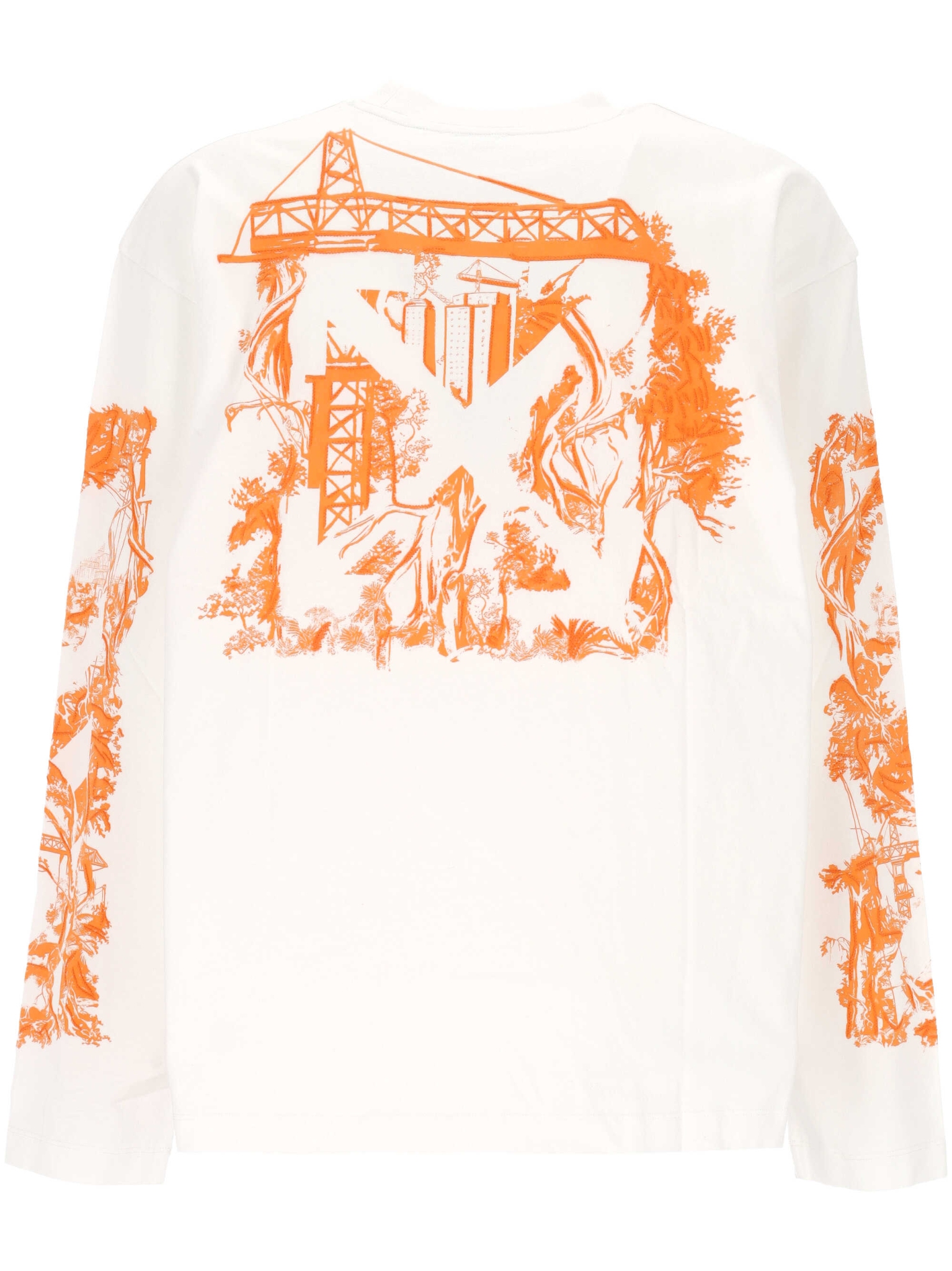 [Off White] T-shirts Long Sleeve FW26 44MAB09CF26J006100