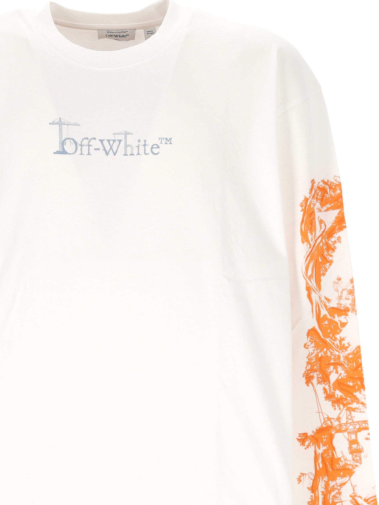 [Off White] T-shirts Long Sleeve FW26 44MAB09CF26J006100