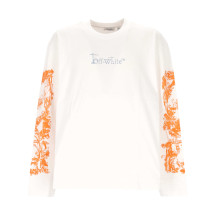 [Off White] T-shirts Long Sleeve FW26 44MAB09CF26J006100
