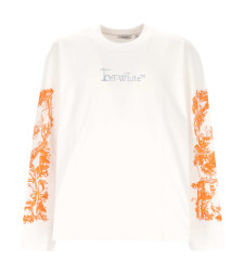 [Off White] T-shirts Long Sleeve FW26 44MAB09CF26J006100