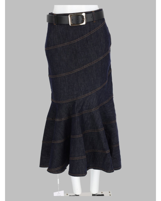 [Self-portrait] Skirt FW26 PF26-810MSK-BL_BLUE