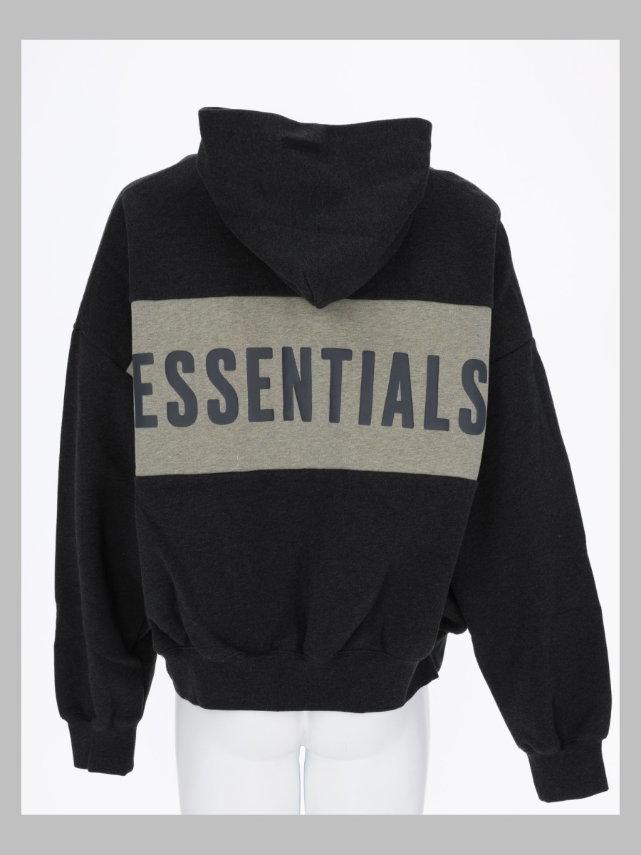 [Fear Of God Essentials] Sweatshirt SS26 RW00283_IRONGREYHEATHER/SEALHEATHER